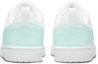 Shop 【訂製球鞋】 Nike Court Borough Low 2 小清新芭蕾系列 絲帶 少女小白鞋 低筒 板鞋 GS 蒂芙尼藍