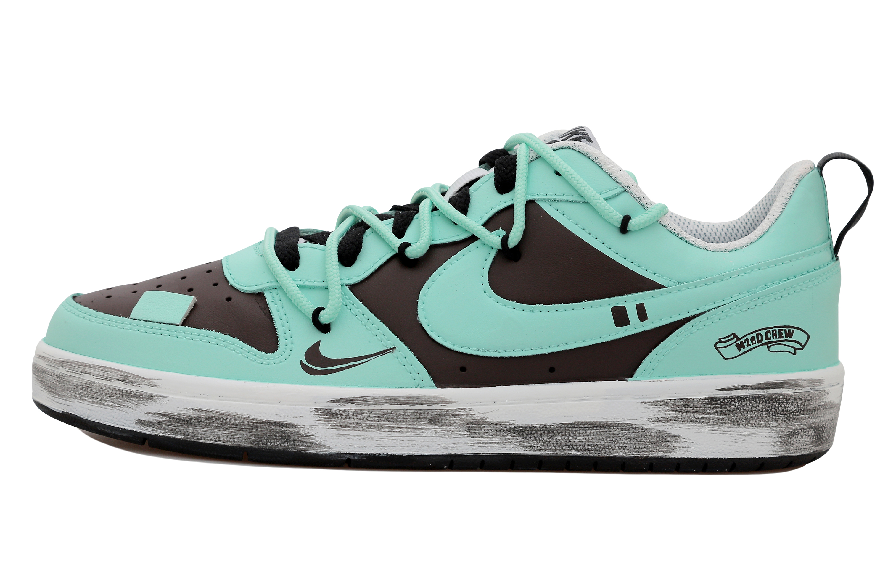 Buy Zapatillas Nike Court Borough Low 2 'Graffiti Deconstruido Verde Tiffany' DV5456-104-484911