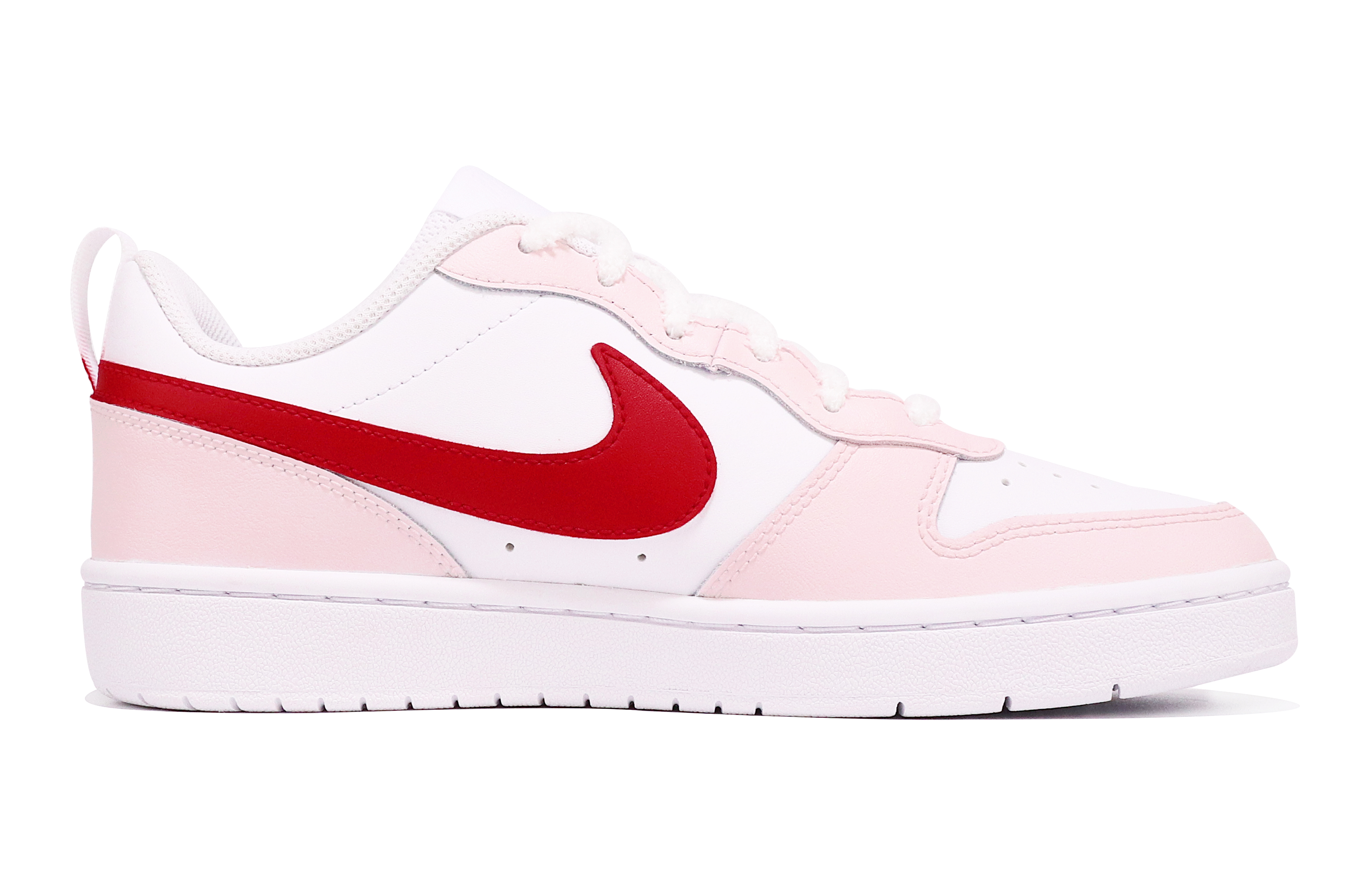 Order 나이키 커스텀 보로우 로우2 '발렌타인 핑크 그라피티' BQ5448-100(TeamTen-女款涂鸦心S-BOX)