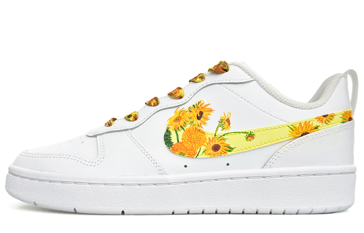 Buy [カスタムシューズ] ナイキ コート バラウ ロー 2 'ゴッホのひまわり' BQ5448-100(Team13-梵高向日葵B)