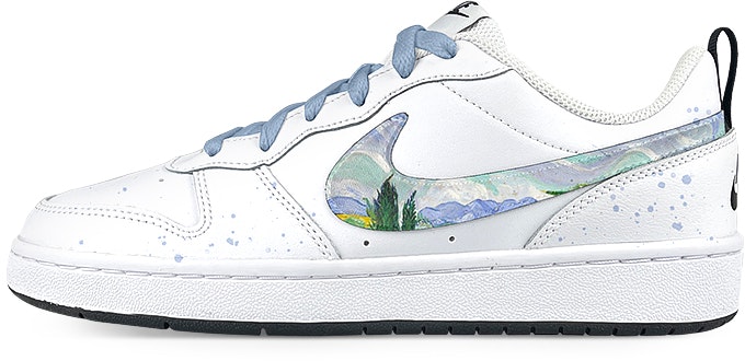 custom-shoes-nike-court-borough-low-2-wheatfield-painting