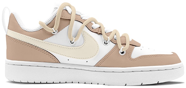 나이키 커스텀 코트 버로우 로우 2 '화이트-브라운' BQ5448-100(TeamK-奶油可可) Order 나이키 커스텀 코트 버로우 로우 2 '화이트-브라운' BQ5448-100(TeamK-奶油可可)