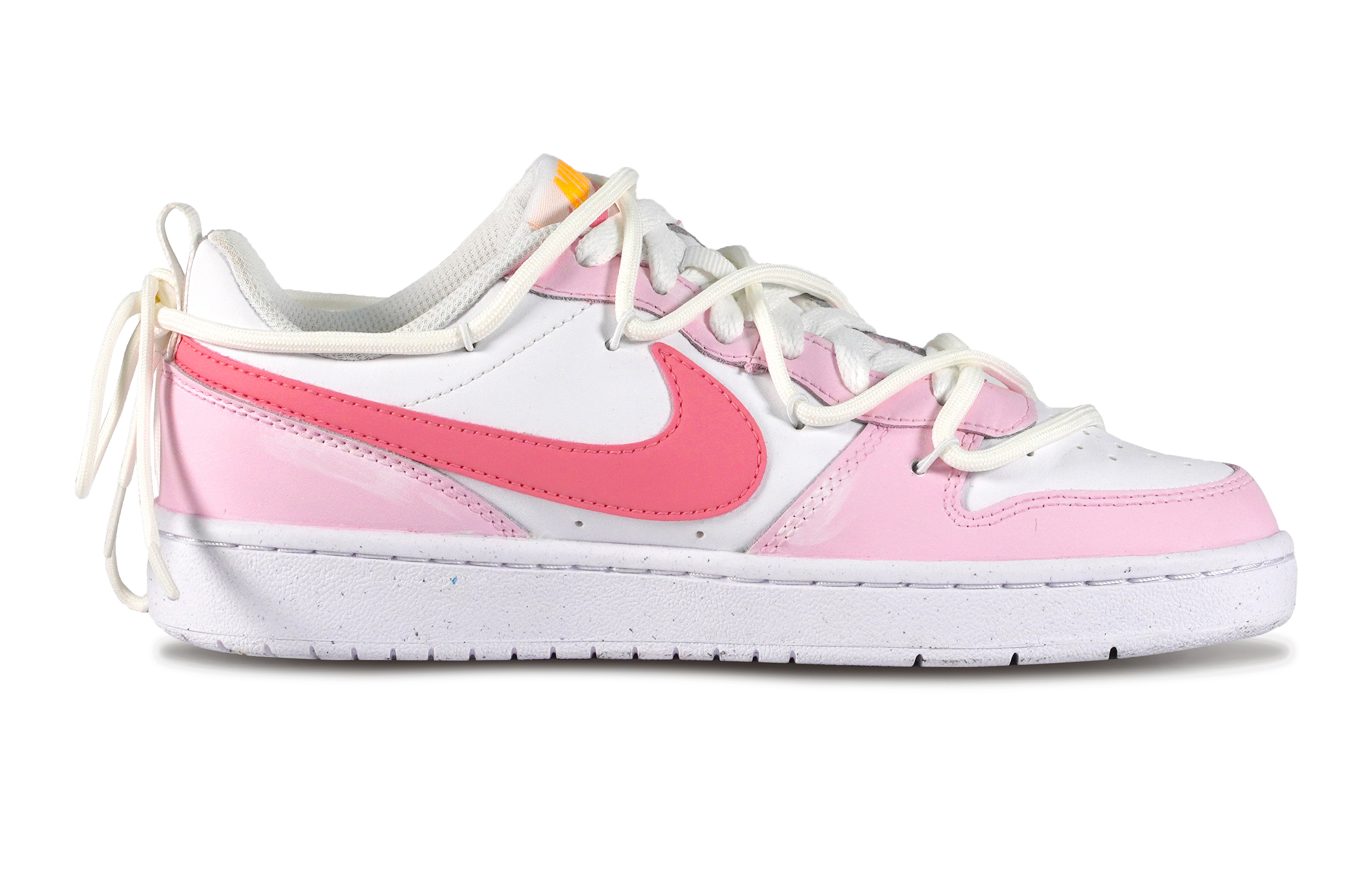 [Custom Shoes] Nike Court Borough Low 2 'White-Pink' 圖 2