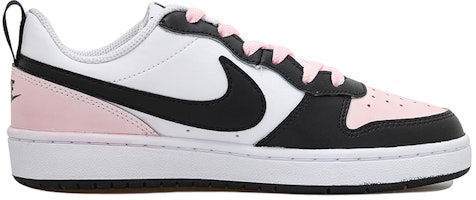 【定制球鞋】Nike Court Borough Low 2 字母 厚底 低幫 板鞋 GS 白黑粉 Order 【定制球鞋】Nike Court Borough Low 2 字母 厚底 低幫 板鞋 GS 白黑粉