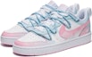 Lookbook Zapatillas Nike Court Borough Low 2 'Blanco Azul Rosa Caramelo' DQ0492-100(Team67-多巴胺糖果Court)