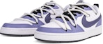 Lookbook 【客製球鞋】Nike Court Borough Low 2 葡萄籽 獨特簡約 全配 淡雅可愛 低筒 板鞋 GS 白紫