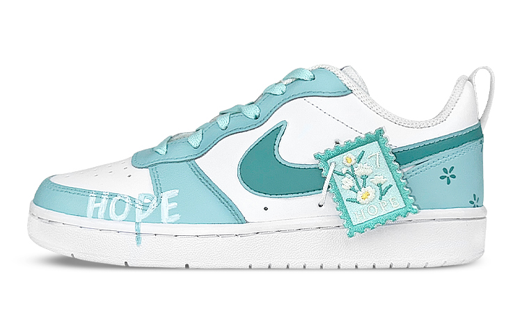 Buy ナイキ コート バーロウ LOW 2 白緑 (Nike Kōto Barō LOW 2 Shiromidori) BQ5448-100(Team47-女款希望SBOX)