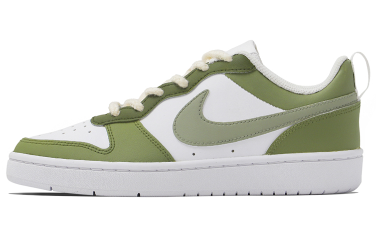 Buy Zapatillas Nike Court Borough Low 2 'Blanco Verde Flor de Aguacate' BQ5448-100(Team34-鳄梨花)