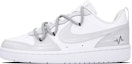 Buy 【訂製球鞋】Nike Court Borough Low 2 心電圖 低筒 板鞋 GS 白灰