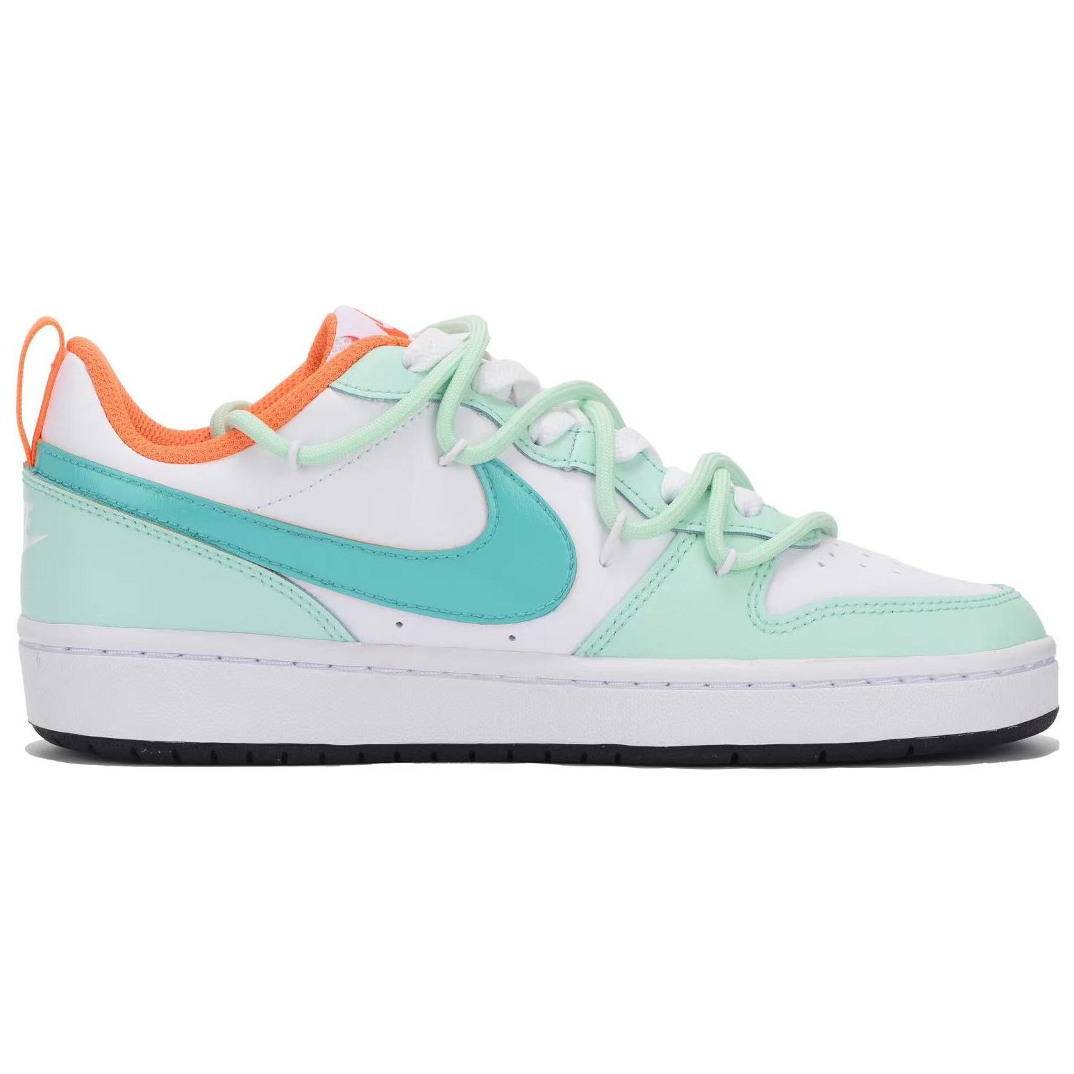 Order 나이키 코트 버로우 로우 2 '화이트 그린' (커스텀) FN3687-181(Team32-女款白绿)