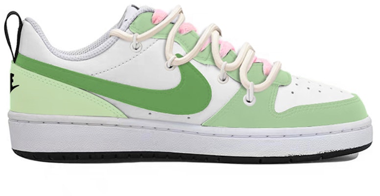 나이키 코트 보로우 로우2 '화이트 그린 핑크 스네이크' BQ5448-104(TeamY-女款小青蛇白绿粉) Order 나이키 코트 보로우 로우2 '화이트 그린 핑크 스네이크' BQ5448-104(TeamY-女款小青蛇白绿粉)