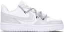 Order 【訂製球鞋】Nike Court Borough Low 2 心電圖 低筒 板鞋 GS 白灰