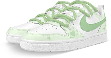 【カスタムシューズ】ナイキ コートボロー Low 2「ホワイトグリーンハート」 BQ5448-100(Team叁-女C绿心解SBOX) Lookbook 【カスタムシューズ】ナイキ コートボロー Low 2「ホワイトグリーンハート」 BQ5448-100(Team叁-女C绿心解SBOX)