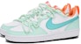 나이키 커스텀 코트 보로우 로우 2 '화이트 그린' FN3687-181(Team32-女款白绿SBOX)