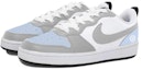 Lookbook Zapatillas Nike Court Borough Low 2 'Blanco Gris Azul - Camelia' BQ5448-104(TeamY-女款复古山茶花白灰蓝)