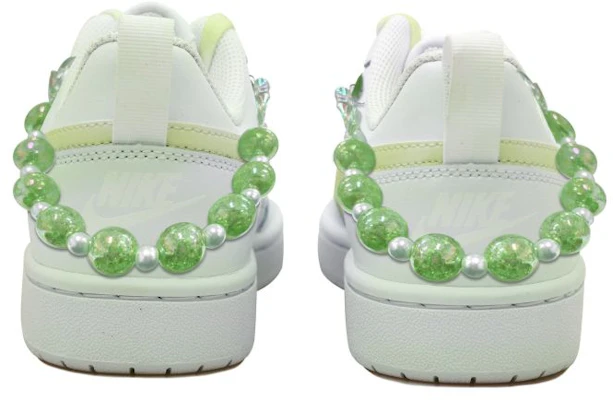 【カスタムシューズ】ナイキ コート バラウ ロー 2 'ホワイト グリーン' BQ5448-100(Team拾玖-白绿蝴蝶S-BOX) Shop 【カスタムシューズ】ナイキ コート バラウ ロー 2 'ホワイト グリーン' BQ5448-100(Team拾玖-白绿蝴蝶S-BOX)