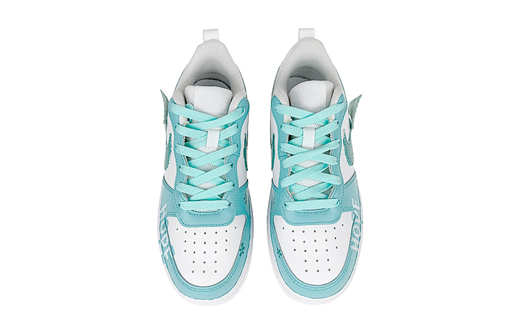 Shop ナイキ コート バーロウ LOW 2 白緑 (Nike Kōto Barō LOW 2 Shiromidori) BQ5448-100(Team47-女款希望SBOX)