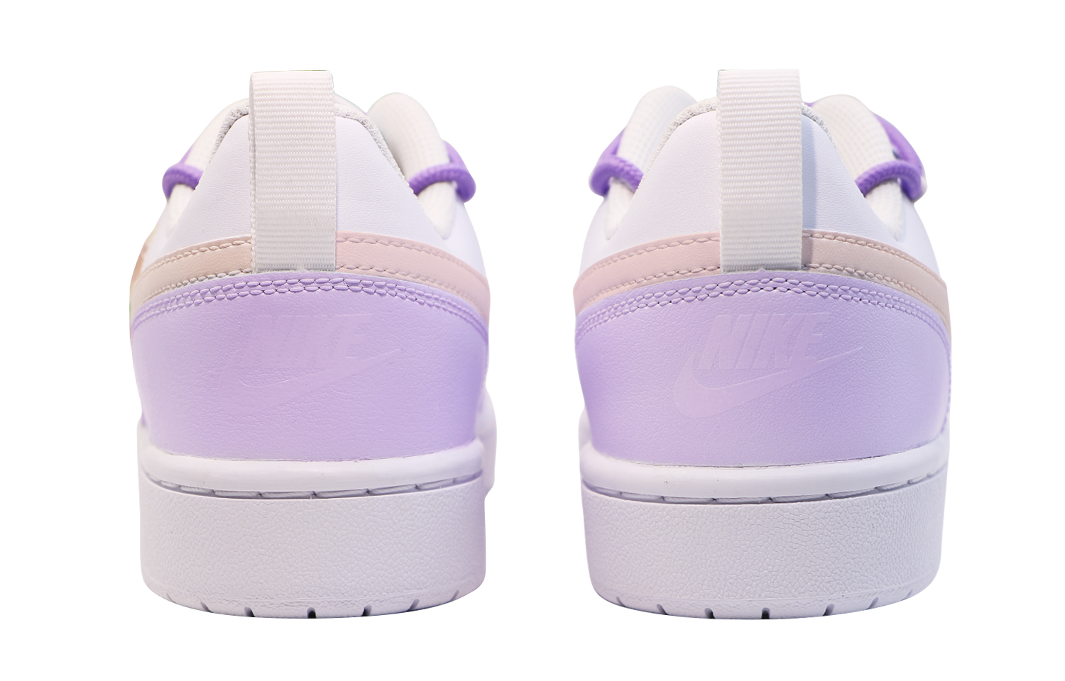Shop 【カスタムシューズ】ナイキ コート バーロウ ロウ 2 'ホワイト ラベンダーブルーム' BQ5448-100(Team48-香芋小花)