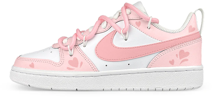 custom-shoes-nike-court-borough-low-2-white-pink-love-heart