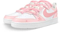 Lookbook Zapatillas Nike Court Borough Low 2 'Blanco Rosa Corazón' BQ5448-100(Team叁-女C粉心解SBOX)