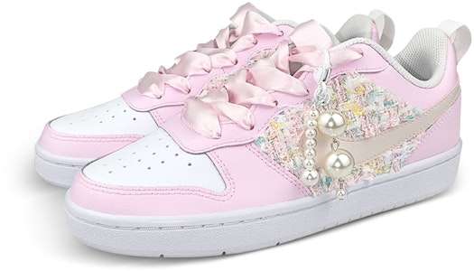 Zapatillas Nike Court Borough Low 2 'Blanco Rosa Perla Parche' BQ5448-100(Team47-女款CB粉小香) Lookbook Zapatillas Nike Court Borough Low 2 'Blanco Rosa Perla Parche' BQ5448-100(Team47-女款CB粉小香)