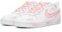Lookbook 【訂製球鞋】Nike Court Borough Low 2 少女畫板 塗鴉風 低幫 板鞋 GS 白粉