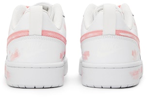 【訂製球鞋】Nike Court Borough Low 2 少女畫板 塗鴉風 低幫 板鞋 GS 白粉 Purchase 【訂製球鞋】Nike Court Borough Low 2 少女畫板 塗鴉風 低幫 板鞋 GS 白粉
