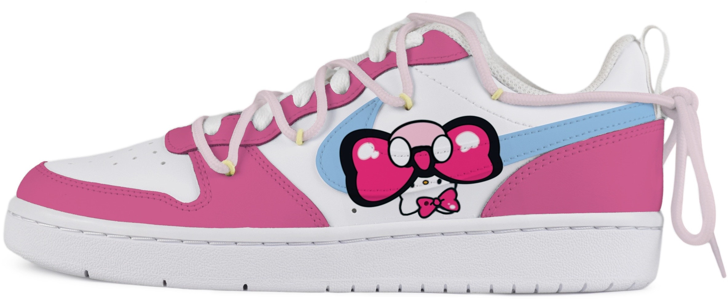 custom-shoes-nike-court-borough-low-2-white-red