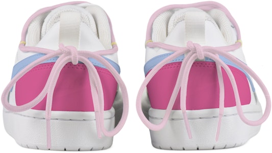 【定製球鞋】 Nike Court Borough Low 2 偷瞄凱蒂 解構風 低筒 板鞋 GS 白紅 Purchase 【定製球鞋】 Nike Court Borough Low 2 偷瞄凱蒂 解構風 低筒 板鞋 GS 白紅