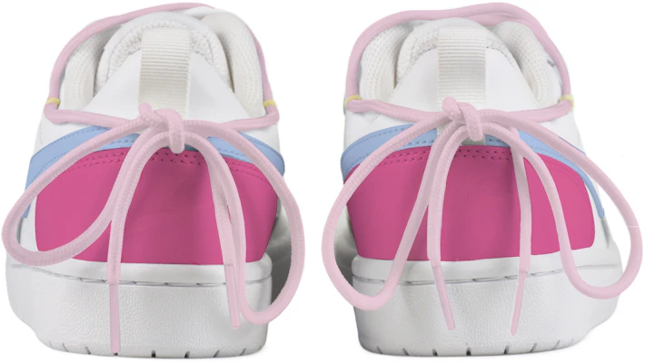 【定製球鞋】 Nike Court Borough Low 2 偷瞄凱蒂 解構風 低筒 板鞋 GS 白紅 Purchase 【定製球鞋】 Nike Court Borough Low 2 偷瞄凱蒂 解構風 低筒 板鞋 GS 白紅