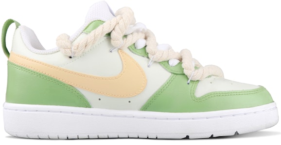 【定製球鞋】Nike Court Borough Low 2 牛油果 清新 簡約小清新 舒適 低筒 板鞋 GS 白黃綠 Lookbook 【定製球鞋】Nike Court Borough Low 2 牛油果 清新 簡約小清新 舒適 低筒 板鞋 GS 白黃綠