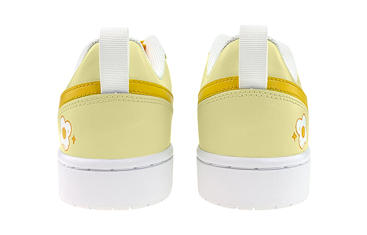 Shop [Zapatillas Personalizadas] Nike Court Borough Low 2 'Blanco Amarillo' BQ5448-100(Team76-GS踏青白黄)