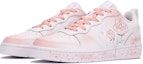 Lookbook 【定製球鞋】Nike Court Borough Low 2 原野玫瑰 浪漫情侶 潑墨 塗鴉 低幫 板鞋 GS 粉白