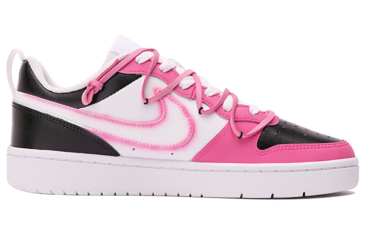Order [Sneakers Kustom] Nike Court Borough Low 2 'Y2K Hitam Pink' BQ5448-100(TeamThree-甜酷520黑粉)
