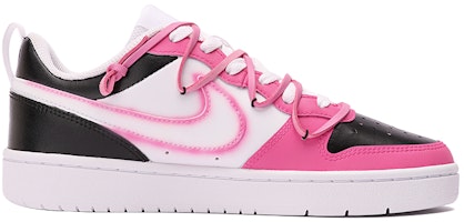 ナイキ コート ボロー ロー 2 'Y2K ブラック ピンク' カスタム シューズ BQ5448-100(TeamThree-甜酷520黑粉) Order ナイキ コート ボロー ロー 2 'Y2K ブラック ピンク' カスタム シューズ BQ5448-100(TeamThree-甜酷520黑粉)