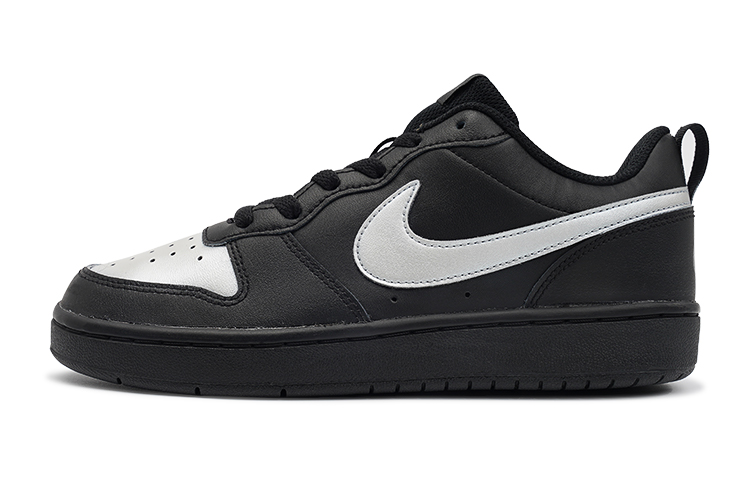 Buy [定制鞋] Nike Court Borough Low 2 'Y2K极简黑银' BQ5448-001(TeamI-女款极简黑银K黑银)