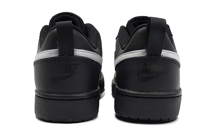 Shop [定制鞋] Nike Court Borough Low 2 'Y2K极简黑银' BQ5448-001(TeamI-女款极简黑银K黑银)