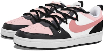 ナイキ コート バロー ロー 2『Y2K ピンク ブラック』カスタム シューズ。 BQ5448-104(TeamY-女款千禧少女粉黑) Lookbook ナイキ コート バロー ロー 2『Y2K ピンク ブラック』カスタム シューズ。 BQ5448-104(TeamY-女款千禧少女粉黑)