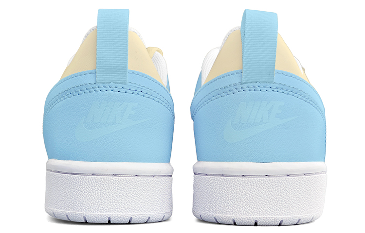Shop [Zapatillas Personalizadas] Nike Court Borough Low 2 'Amarillo Azul Swoosh' BQ5448-100(Team13-黄蓝叠勾)