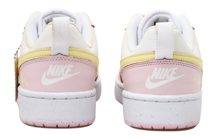 Shop [Zapatillas Personalizadas] Nike Court Borough Low 2 'Rosa Amarilla' DQ0492-100(Team拾玖-黄色玫瑰S-BOX)