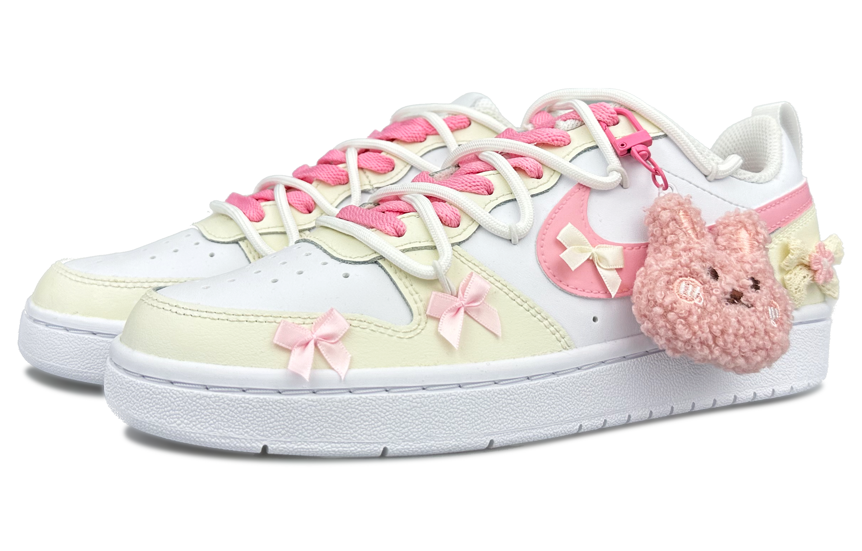 Lookbook [定制鞋款] 耐克 Court Borough Low 2 '智智波波兔' BQ5448-100-466417