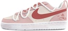 Order 【訂製球鞋】Nike Court Borough Low2 小兔 紅色 可愛 手繪 解構鞋帶 禮盒 低筒 休閒 板鞋