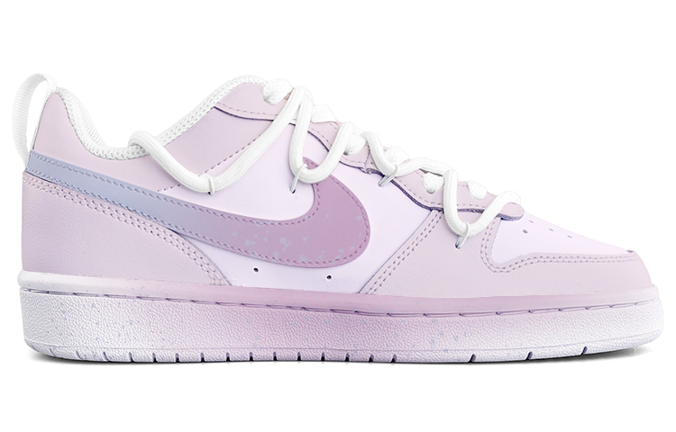 Lookbook [Nike Kasut Custom] Nike Court Borough Low 2 Custom 'Langit Berbintang Dalam Air' BQ5448-100(Team13-海底星空)