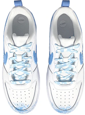 【客製球鞋】Nike Court Borough Low 2 禮盒情款 愛與自由 漸變色調 低筒 運動鞋 GS 白藍 Purchase 【客製球鞋】Nike Court Borough Low 2 禮盒情款 愛與自由 漸變色調 低筒 運動鞋 GS 白藍