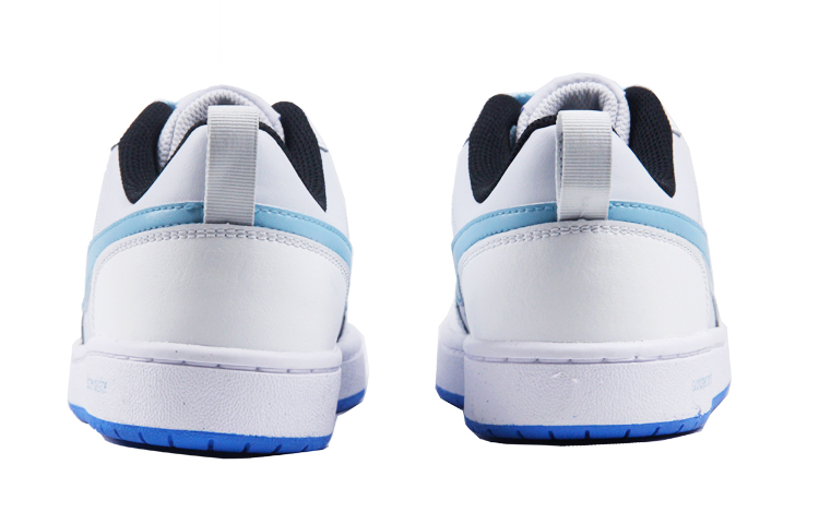 Purchase 【定製球鞋】Nike Court Borough Low 2 SE 海鹽冰茶 清新夏至 雙層鞋帶 低筒 板鞋 GS 白藍灰