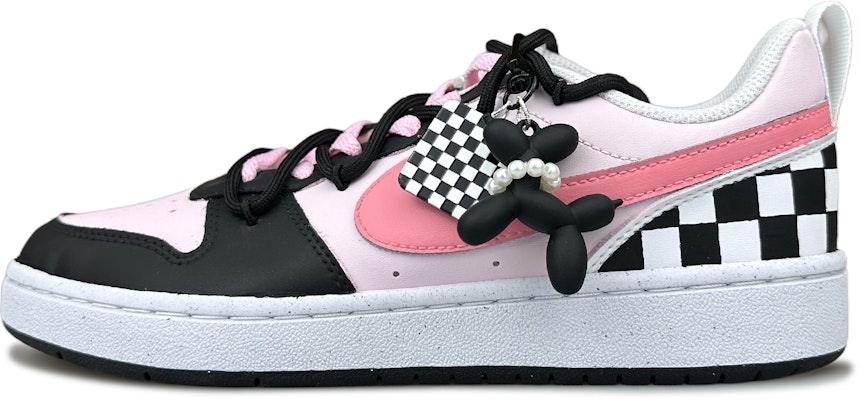 【定制鞋】耐克Court Borough Low “气球派对黑粉” DV5456-104(Team79-女款气球派对) Buy 【定制鞋】耐克Court Borough Low “气球派对黑粉” DV5456-104(Team79-女款气球派对)
