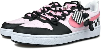 【定制鞋】耐克Court Borough Low “气球派对黑粉” DV5456-104(Team79-女款气球派对) Shop 【定制鞋】耐克Court Borough Low “气球派对黑粉” DV5456-104(Team79-女款气球派对)
