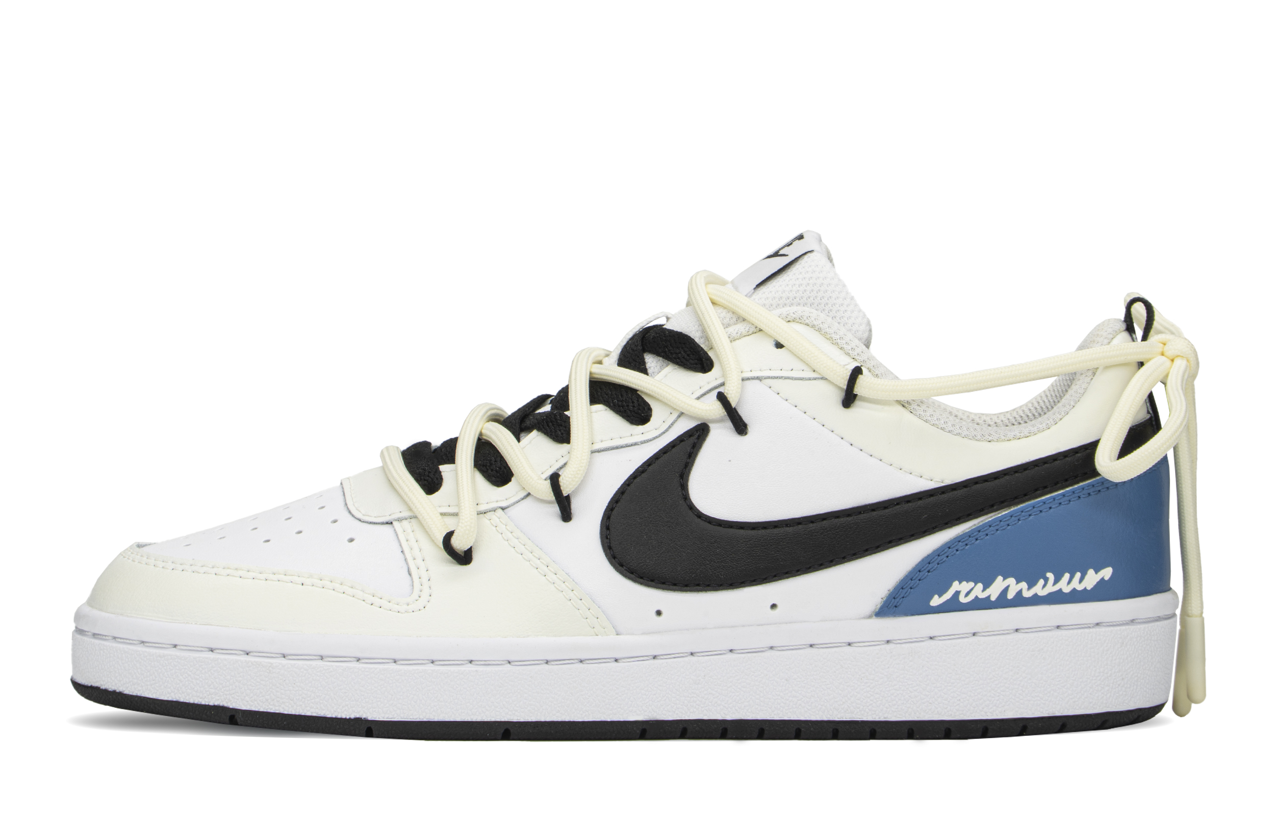 [Custom Shoes] Nike Court Borough Low 'Bamboo Moon Blue'