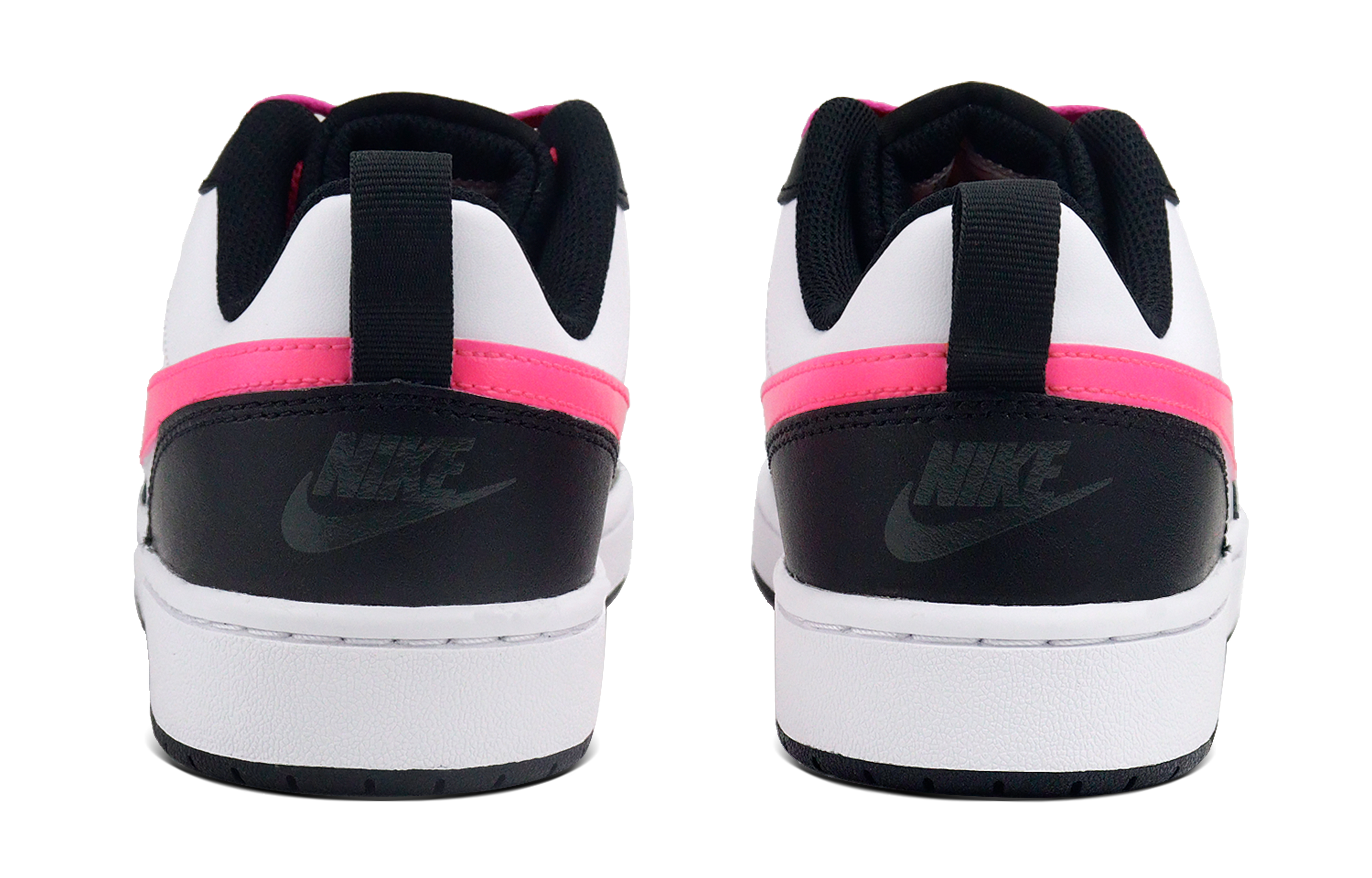 Shop [定制鞋] 耐克Court Borough Low '黑粉霓虹色' BQ5448-115(Team238-霓虹少女SBOX）