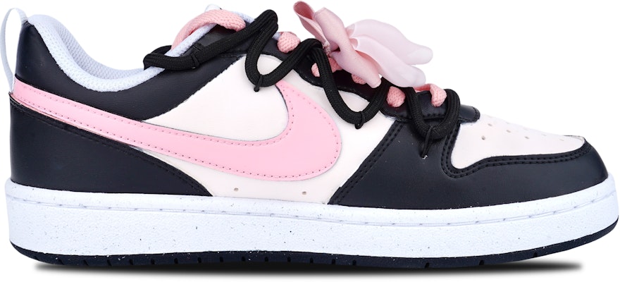 Zapatillas Nike Court Borough Low 'Negro Rosa Lazos Deconstruidos' DV5456-104-454002 Lookbook Zapatillas Nike Court Borough Low 'Negro Rosa Lazos Deconstruidos' DV5456-104-454002